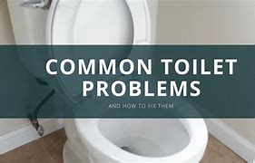 Image result for Common Toilet Problems