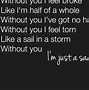 Image result for Sad Quotes From Songs