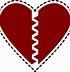 Image result for Broken Heart Cartoon Clip Art