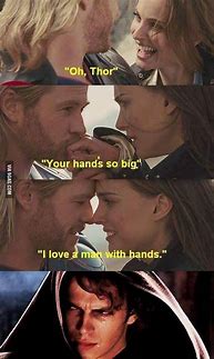 Image result for Thor Watches Star Wars Meme