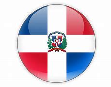 Image result for Dominican Republic Round Flag