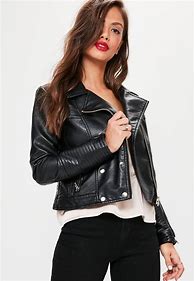 Image result for Leather Jacket for Girls