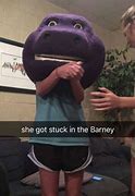 Image result for Barney Gets Stuck