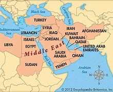 Image result for Pakistan in Middle East Map Nation's Only