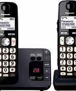 Image result for Panasonic Black Telephone