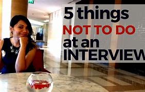 Image result for Things Not to Do Are