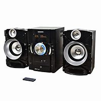 Image result for 100W Sharp Bookshelf Stereo