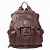Image result for Large Vintage Leather Backpack