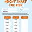 Image result for Height Chart Cm