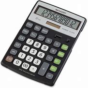 Image result for Sharp Calculator De Rival