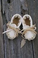 Image result for Handmade Leather Baby Shoes