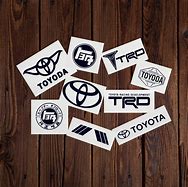 Image result for Toyota Decals