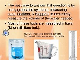 Image result for Instrument Use to Measuring Dry Volume