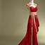 Image result for Red and Gold Evening Gowns