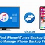 Image result for iPhone Backup Location On PC