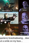 Image result for Thanos Gamora Meme