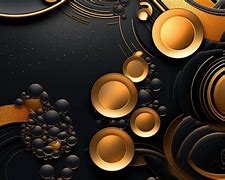 Image result for Black Gold Bubble Backgound