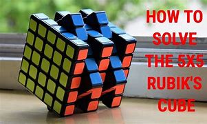 Image result for 5X5 Rubik's Cube Solver