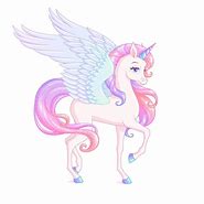 Image result for Flying Unicorn Cartoon Drawing