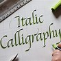 Image result for Printable Italic Calligraphy Alphabet