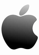 Image result for Black White Apple Logo