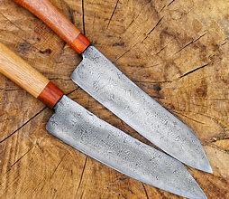 Image result for damascus knives make