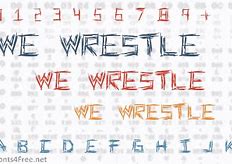 Image result for Wrestle Font