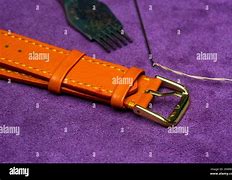 Image result for Wrist Watch Leather Strap