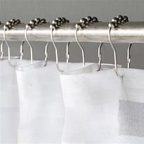 Image result for Shower Curtain Hooks with Clips