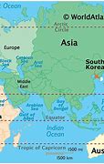 Image result for Korea Location On World Map