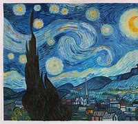 Image result for Rock Looks Like Starry Night Van Gogh