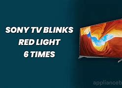 Image result for Sony TV Xbr55x850d 6 Blinking Light
