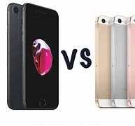 Image result for iPhone 7 vs iPhone SE Size