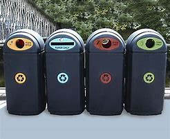 Image result for Outdoor Recycling Bins