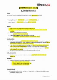 Image result for Simple Business Proposal Format