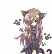 Image result for Anime Girl Half Cat