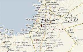 Image result for Bethlehem Palestine Map