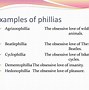 Image result for List of Philias