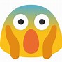 Image result for Scream Emoji Clip Art