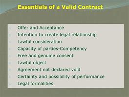 Image result for Contract Validity