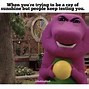 Image result for Funny Adult Barney