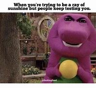 Image result for Thank You for Being Awesome Barney Meme