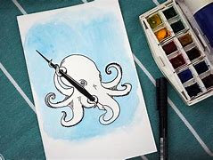 Image result for Octopus Inking