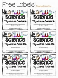 Image result for Science Notebook Labels