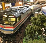 Image result for Amtrak O Gauge Model Trains