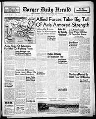 Image result for Borger Texas Newspaper 1971