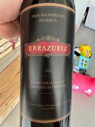 Image result for Errazuriz Cabernet Sauvignon Aconcagua Valley