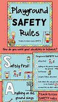 Image result for School Playground Safety Rules