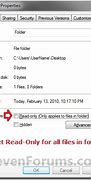 Image result for Read-Only File Attribute Box