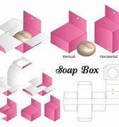 Image result for Soap Packaging Box Template